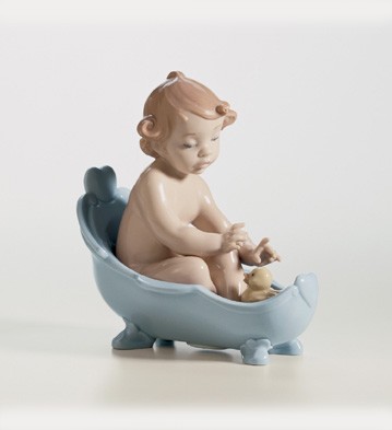 Lladro Let's Take A Bath! 