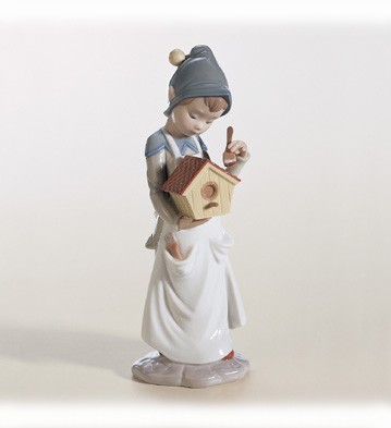 Lladro A Brushstroke Of Dreams 2002-08 Porcelain Figurine