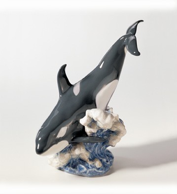 Lladro Orca Porcelain Figurine