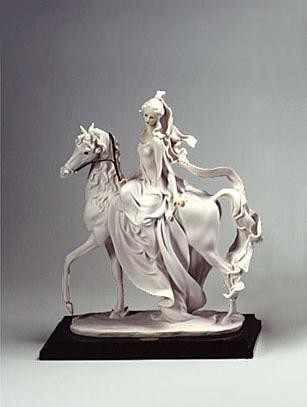 Giuseppe Armani Lady On Horse 