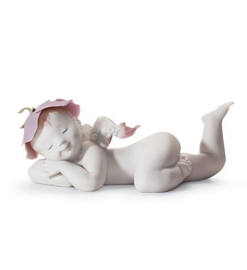 Lladro Dont Wake Me Up Porcelain Figurine