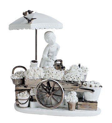 Lladro Flowers Of The Season (re-Deco) Porcelain Figurine