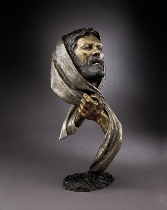 Mark Hopkins Prayer (large) Bronze Sculpture