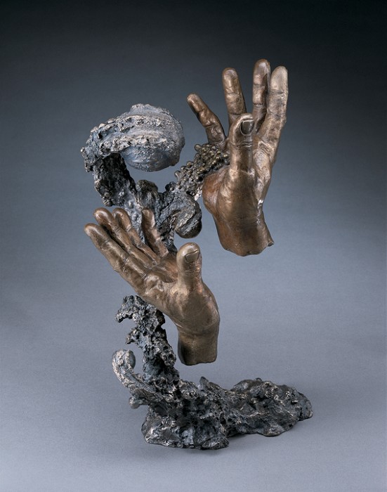 Mark Hopkins Creation Bronze Sculpture