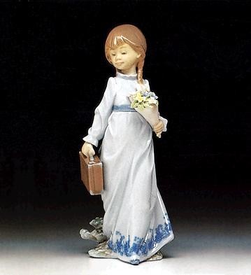 Lladro School Days Porcelain Figurine