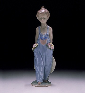 Lladro Pocket Full of Wishes Porcelain Figurine