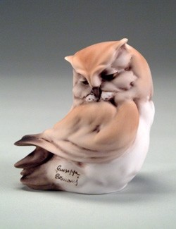 Giuseppe Armani Small Owl Sculpture