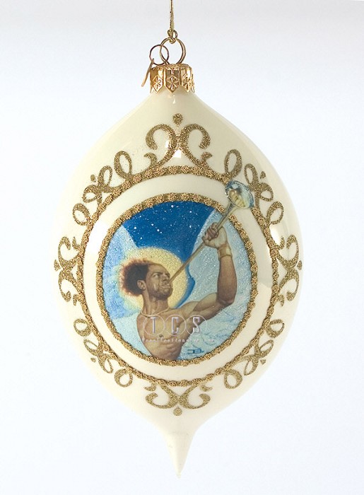 Ebony Visions The Angel Gabriel 2009 Ornament 