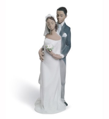 Lladro Black Legacy FOREVER YOURS Porcelain Figurine