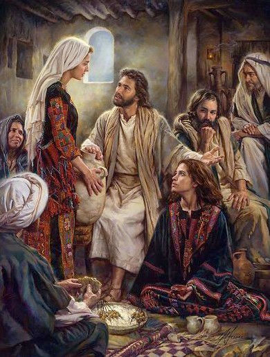 Nathan Greene At Jesus Feet Studio Canvas Giclee 
