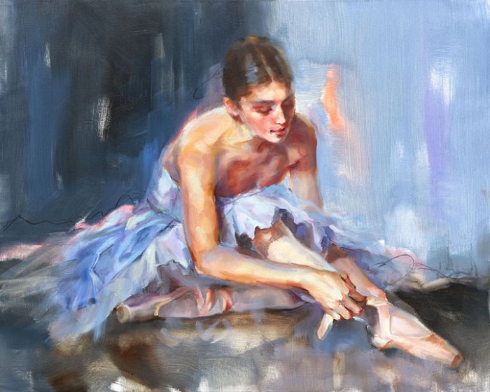Anna Razumovskaya Delightful 3 Hand-Embellished Giclee on Canvas