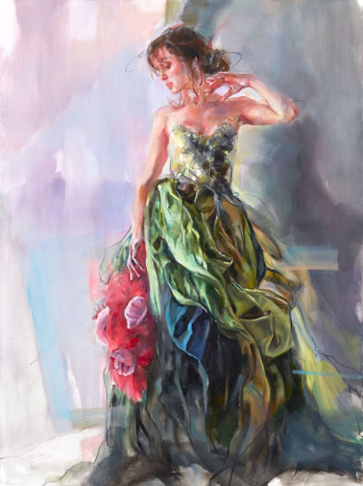 Anna Razumovskaya Dreamland Hand-Embellished Giclee on Canvas