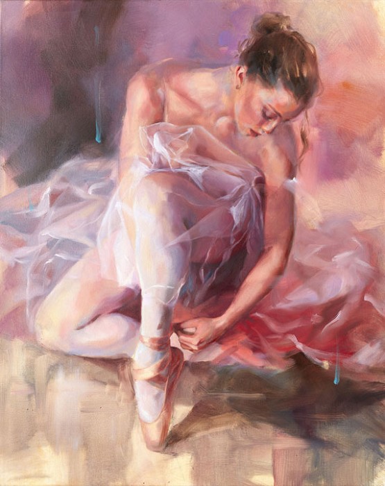 Anna Razumovskaya My Everything Hand-Embellished Giclee on Canvas