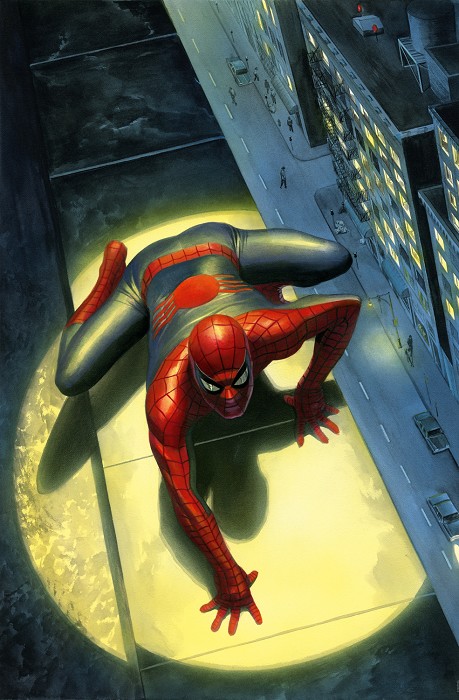 Alex Ross SPECTACULAR SPIDER-MAN Giclee On Canvas