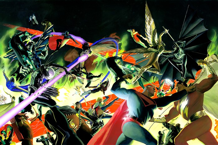 Alex Ross KINGDOM COME War Lithograph