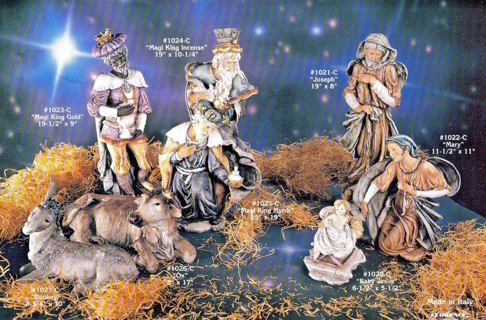 Giuseppe Armani Nativity Set of 8 