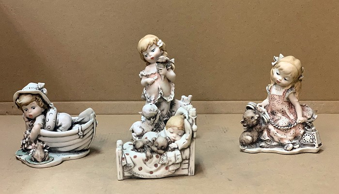 Giuseppe Armani Children Having Fun Set Sculpture