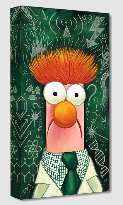 Tim Rogerson Beaker From The Muppet Show Gallery Wrapped Giclee On Canvas