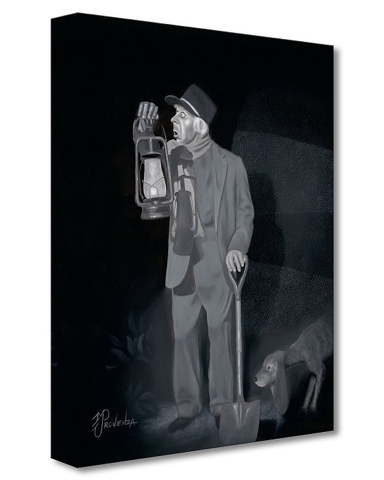 Michael Prozenza The Caretaker From The Nightmare Before Christmas Gallery Wrapped Giclee On Canvas
