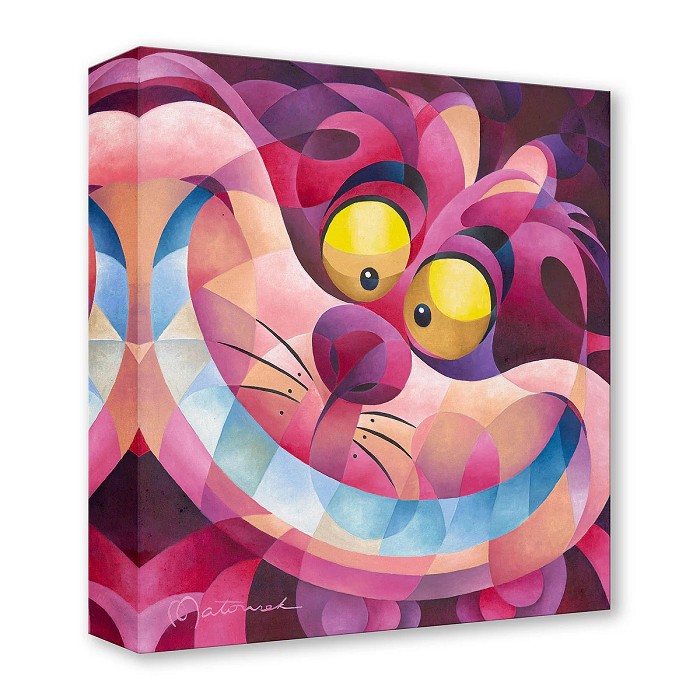 Tom Matousek Cheshire Cat Grin Gallery Wrapped Giclee On Canvas