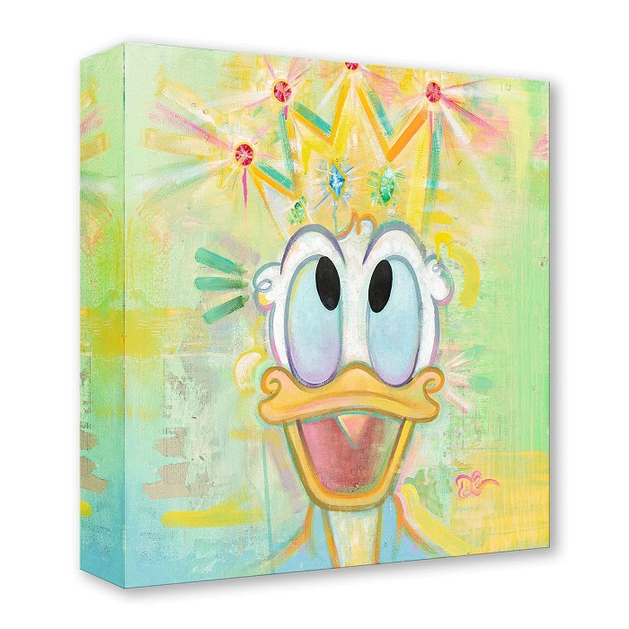 Dom Corona Dignified Duck Gallery Wrapped Giclee On Canvas