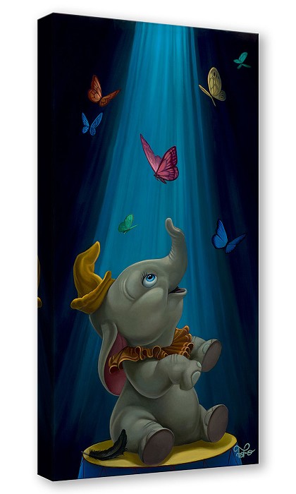 Jared Franco Dream to Fly From Dumbo Gallery Wrapped Giclee On Canvas