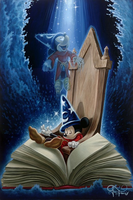 Jared Franco Dreaming of Sorcery Giclee On Canvas