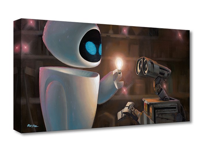 Rob Kaz  Electrifying From Wall-E Gallery Wrapped Giclee On Canvas