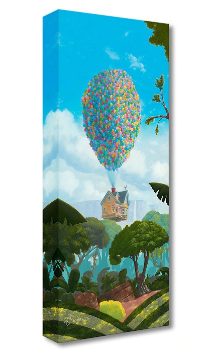 Michael Prozenza Ellie's Dream From the Movie Up Gallery Wrapped Giclee On Canvas
