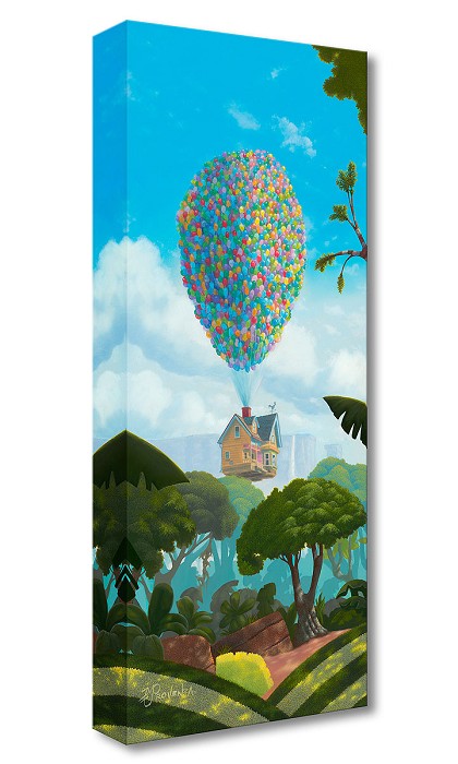 Michael Prozenza Ellie's Dream From The Movie Up Gallery Wrapped Giclee On Canvas