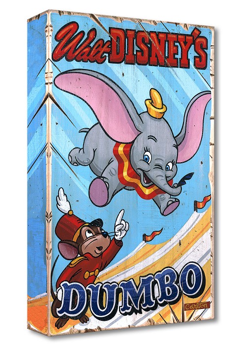 Trevor Carlton High Flying Family Gallery Wrapped Giclee On Canvas
