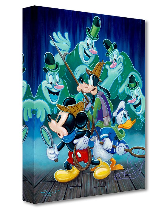 Tim Rogerson Ghost Chasers Gallery Wrapped Giclee On Canvas