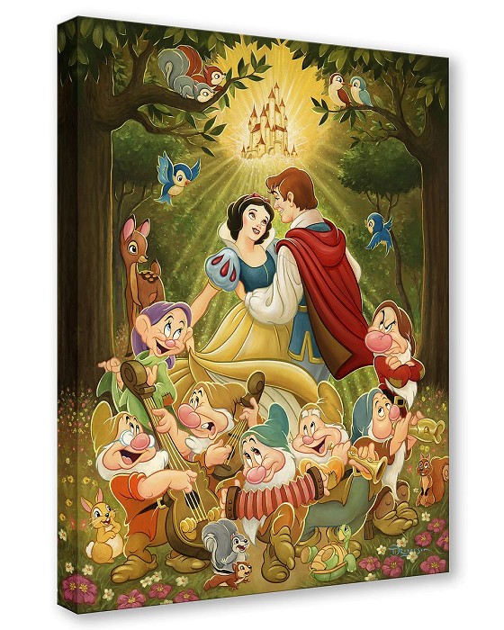 Tim Rogerson Happily Ever After Giclee On Canvas