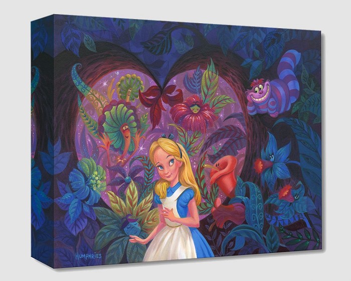 Michael Humphries In the Heart of Wonderland From Alice In Wonderland Gallery Wrapped Giclee On Canvas