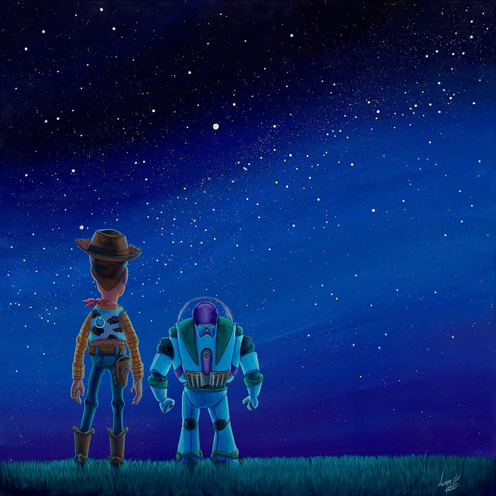 Denyse Klette Infinite Possibilities From Toy Story Giclee On Canvas