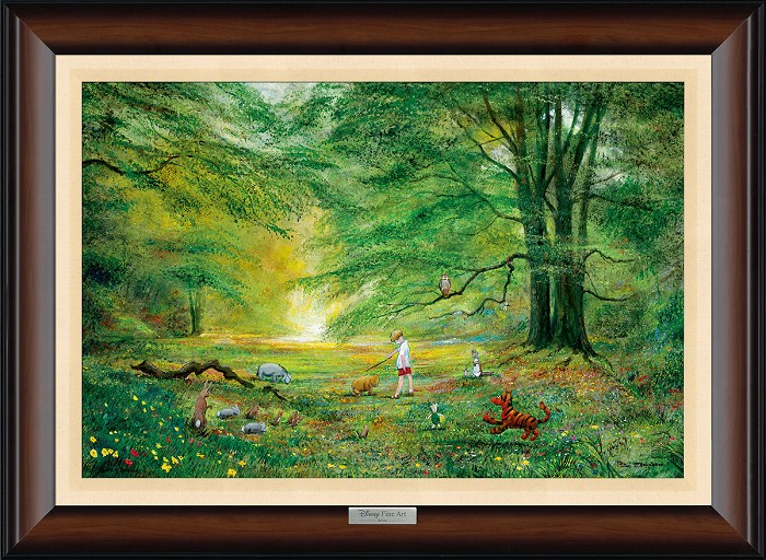 Peter / Harrison Ellenshaw The Knighting of Pooh Giclee On Canvas