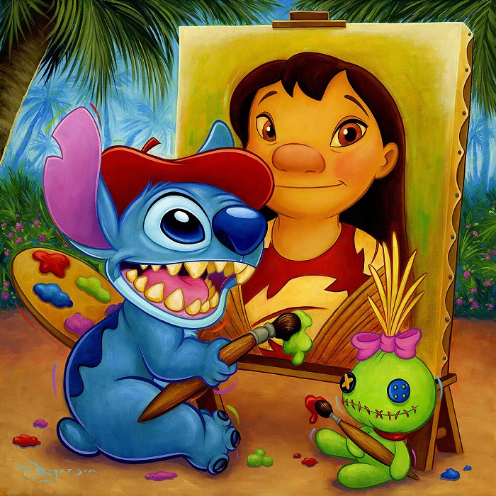 Artist Lilo and Stitch Art