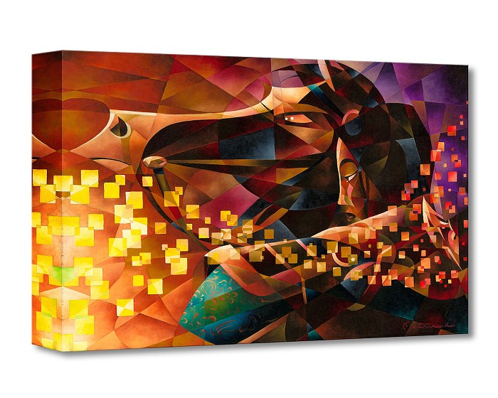 Tom Matousek Mulan the Warrior From Mulan Gallery Wrapped Giclee On Canvas
