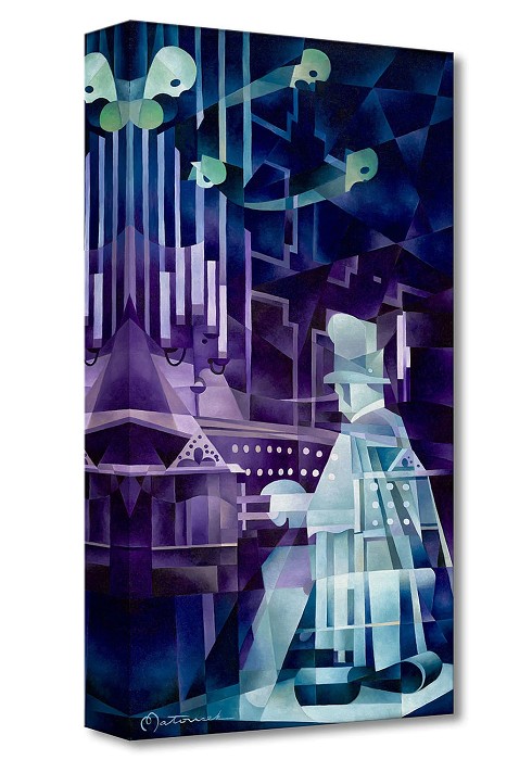 Tom Matousek The Organist Gallery Wrapped Giclee On Canvas