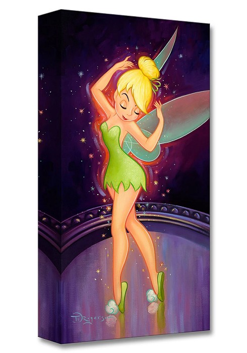 Tim Rogerson Pixie Pose Gallery Wrapped Giclee On Canvas