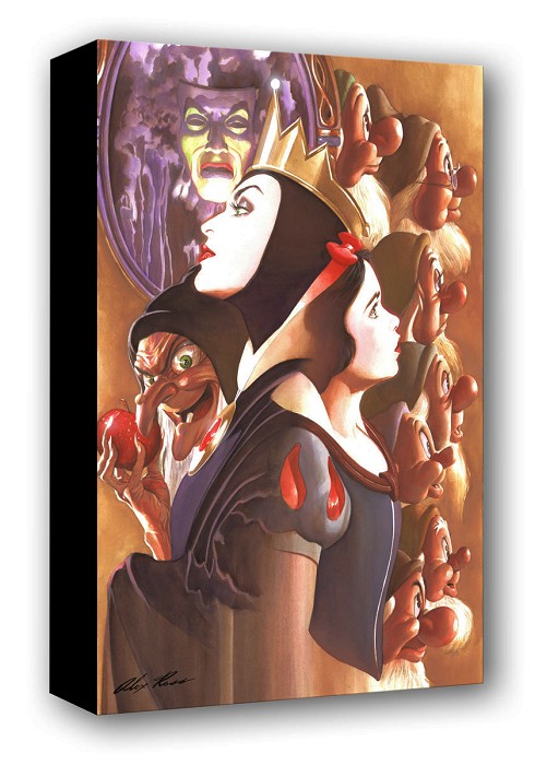 Alex Ross Disney Once There Was a Princess From Beauty and The Beast Gallery Wrapped Giclee On Canvas