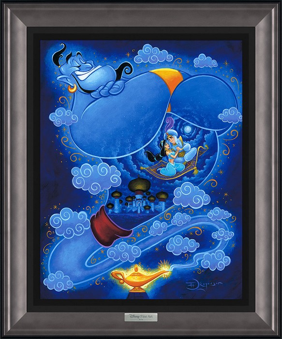 Tim Rogerson I Dream of Genie Giclee On Canvas