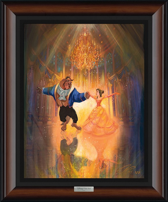 John Rowe The Perfect Dance Giclee On Canvas