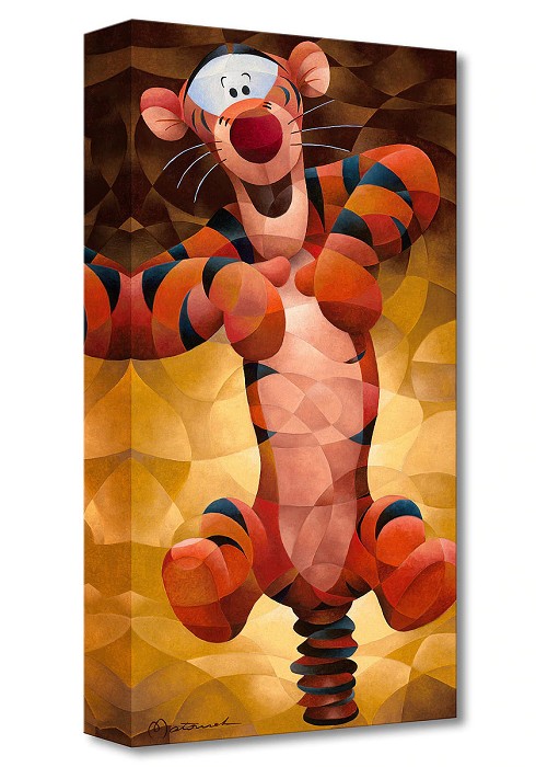 Tom Matousek Tigger's Bounce From Winnie The Pooh Giclee On Canvas