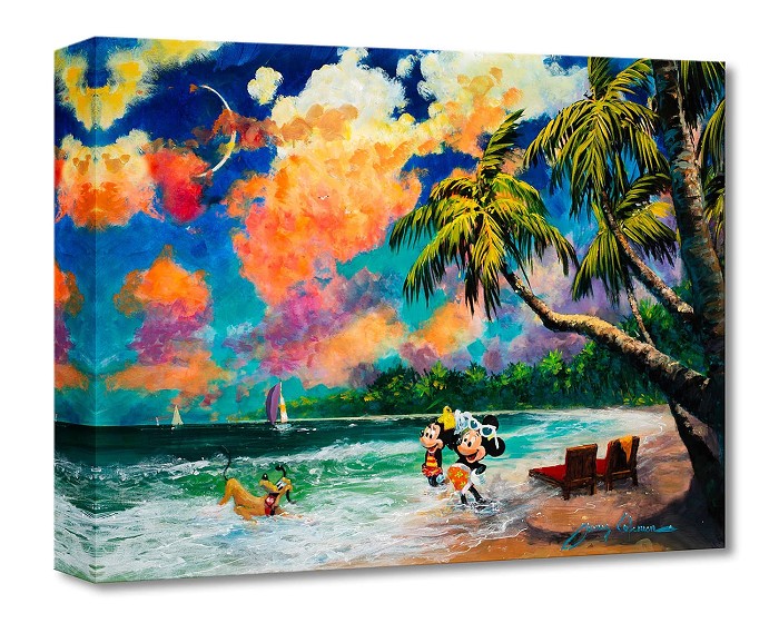 James Coleman Together in Paradise Gallery Wrapped Giclee On Canvas