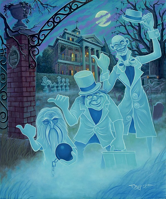 Tim Rogerson Welcome Foolish Mortals Giclee On Canvas
