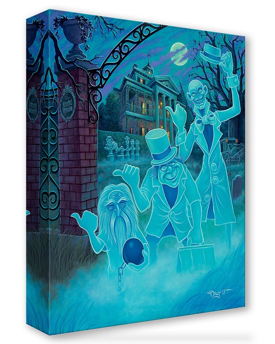 Tim Rogerson Welcome Foolish Mortals Gallery Wrapped Giclee On Canvas