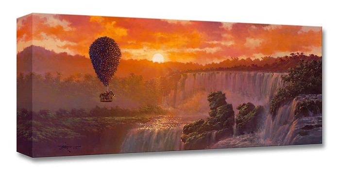 Rodel Gonzalez A World of Adventure Gallery Wrapped Giclee On Canvas