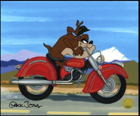 Chuck Jones Acme Road Hog Sericel