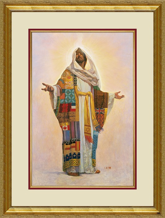Master Peace Collection Coat Of Many Colors Limited Edition Framed 